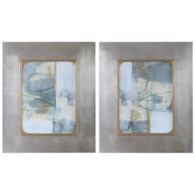 Uttermost Gilded Whimsy 36 1/2"h 2-piece Framed Wall Art Set
