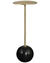 Uttermost Gimlet Drink Table In Black