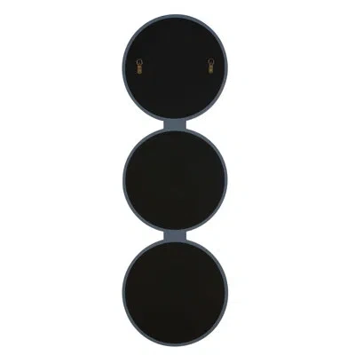 Uttermost Going In Circles Blue Gray Mirror In Blue;gray