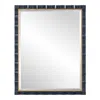 Uttermost Gulf Navy Lacquer 31" X 39" Rectangular Wall Mirror