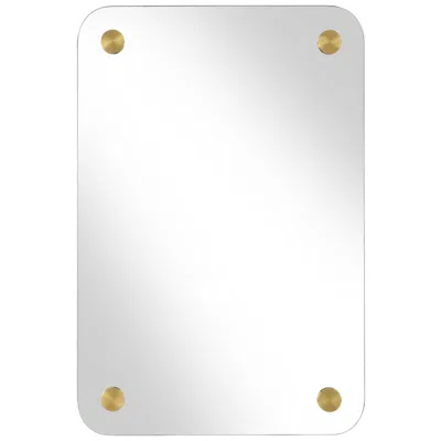 Uttermost Hamrick Frameless 24" X 36" Rectangular Wall Mirror