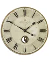 Uttermost Harrison Gray 23in Clock In Neutral