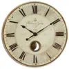 Uttermost Harrison Gray Brass 30" Round Wall Clock