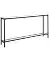 Uttermost Hayley Console Table In Silver