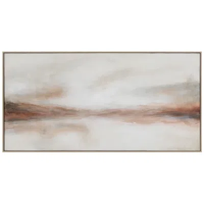Uttermost Haze In The Horizon 61" W X 31" H Framed Hand Painted Canvas