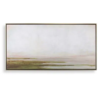 Uttermost Hazy Lake 61 1/2" Wide Framed Canvas