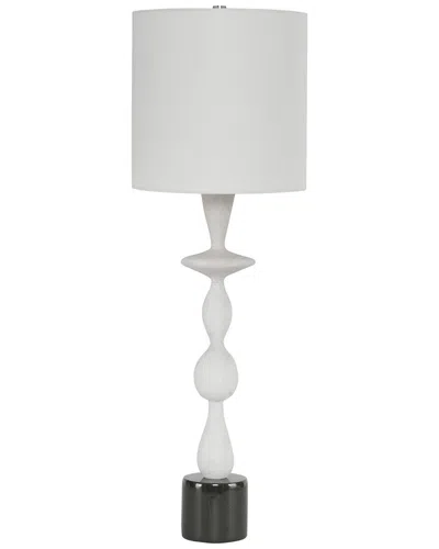 Uttermost Inverse Marble Table Lamp In Black