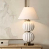 Uttermost Irena White Sphere Table Lamp In White