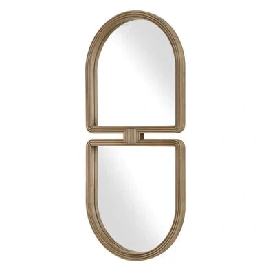 Uttermost Jacques Art Deco Gold Mirror
