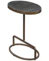Uttermost Jessenia Stone Accent Table In Gold