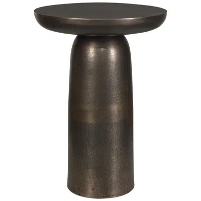 Uttermost Joppa 21" H X 15" W Golden Dark Bronze Outdoor Accent Table