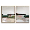Uttermost Just Peaking 2-piece Framed Canvas Wall Art