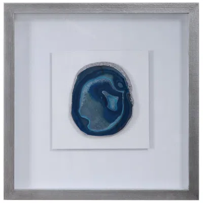 Uttermost Kalia 19 3/4" Square Agate Shadow Box Wall Art