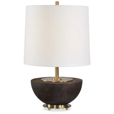 Uttermost Kalo 22" Brown Table Lamp