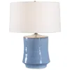 Uttermost Kamara 23" Powder Blue Ceramic Table Lamp In Blue