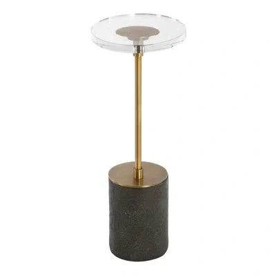 Uttermost Kaufman Crystal Accent Table In Clear