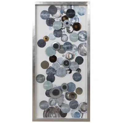 Uttermost Kella 58 1/2"w Shadow Box Framed Metal Wall Art