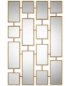 Uttermost Kennon Forged Gold Rectangles Mirror