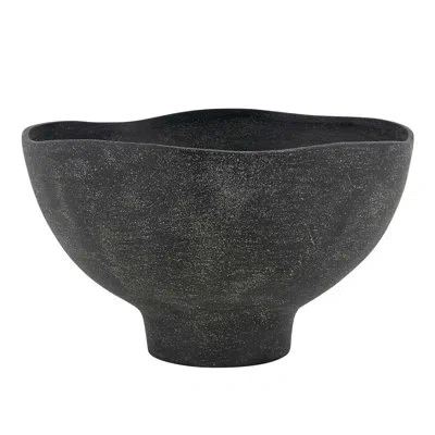 Uttermost Komorebi Indoor-outdoor Black Bowl