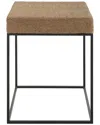 Uttermost Laramie Rustic Rope Accent Table In Brown