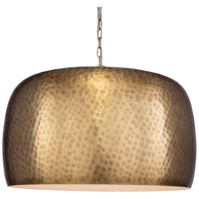 Uttermost Lemont 24" Wide 1 Lt Brass Pendant