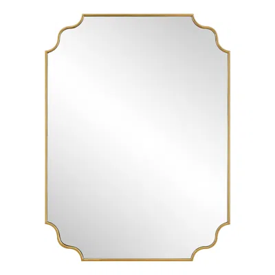 Uttermost Lennyn Antique Gold 30" X 40" Wall Mirror