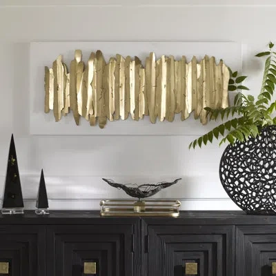 Uttermost Lev Wall Décor In White