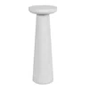 Uttermost Lirra 22" High Drink Table In White