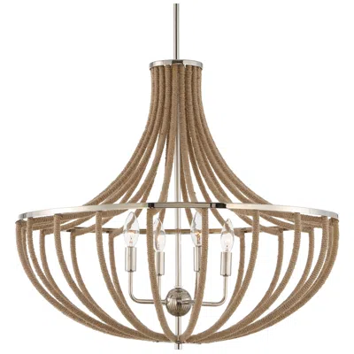 Uttermost Lovelock 27 1/2" Wide Rope 4-light Pendant