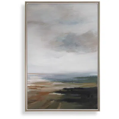 Uttermost Lowlands 42.7" W X 62.7" H Framed Canvas Wall Art