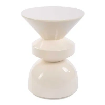 Uttermost Lyford Modern Accent Table In Cream