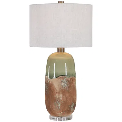 Uttermost Maggie 30 1/4" High Terracotta Rust Ceramic Vase Table Lamp