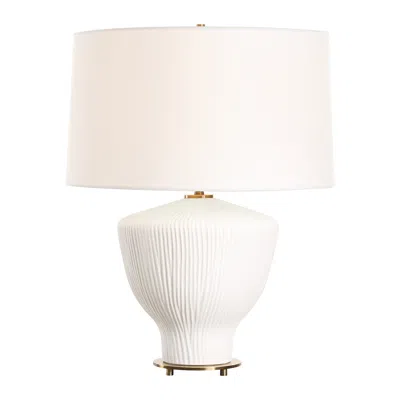 Uttermost Maisie 23 1/2" High Table White Ceramic Table Lamp