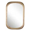 Uttermost Malone Antique Brass 24" X 36 1/2" Rectangular Wall Mirror
