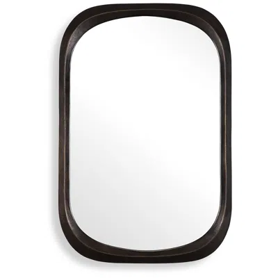 Uttermost Malone Bronze 24" X 36 1/2" Wall Mirror