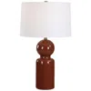 Uttermost Marco 27" Sienna Ceramic Table Lamp In Brown