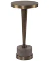 Uttermost Masika Bronze Accent Table In Metallic