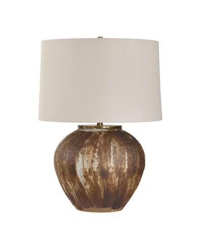 Uttermost Mckinley 23" Ceramic Table Lamp In Brown