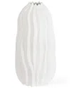 Uttermost Merritt Floor Vase In White