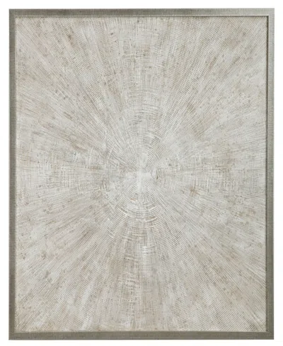 Uttermost Mesmerize Hand Painted Canvas Art In Gray