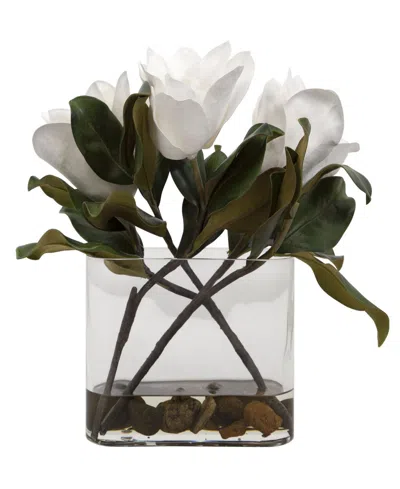 Uttermost Middleton Magnolia Centerpiece In Green