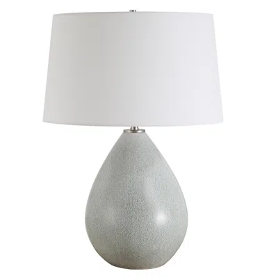 Uttermost Moray 24 1/4" Mushroom Gray Ceramic Table Lamp