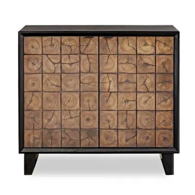 Uttermost Muestra Wood Grain 2 Door Cabinet In Brown