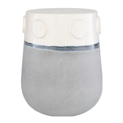 Uttermost Mulvane 17 3/8" Ceramic Garden Stool
