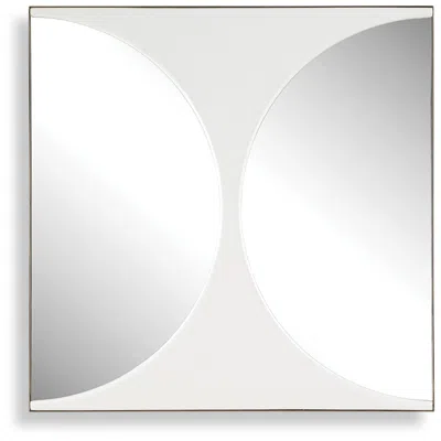 Uttermost New Moon 24" Mirrored Wall Dec