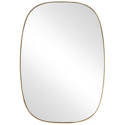 Uttermost Nidia Gold 28 1/2" X 40 1/2" Wall Mirror