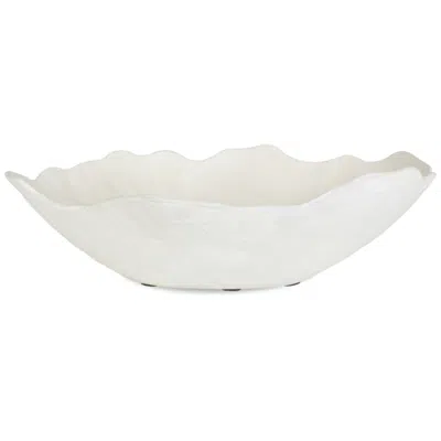Uttermost Obscura Warm White Indoor-outdoor Bowl