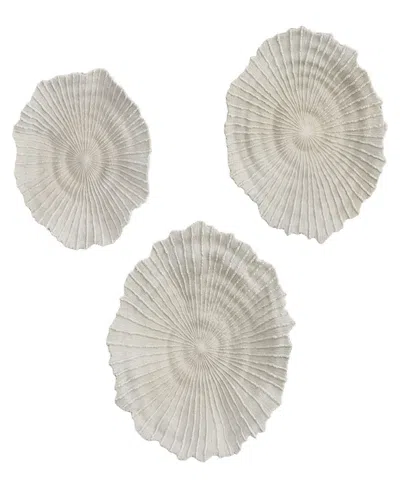 Uttermost Ocean Gems Wall Art, Set Of 3 In Brown