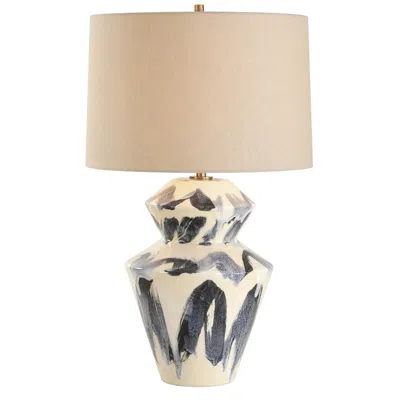 Uttermost Oranda 28 1/2" Blue And Cream Ceramic Table Lamp