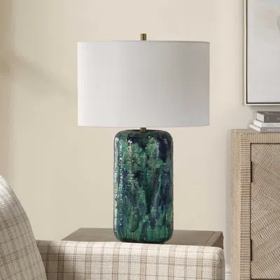 Uttermost Out Of The Blue Table Lamp In Blue;green
